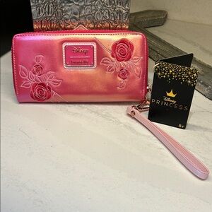 Disney Sleeping Beauty Exclusive Shiny Series Iridescent Cosplay Wristlet Wallet